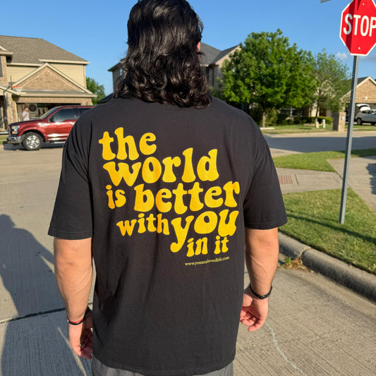 Better With You T-Shirt (Black)