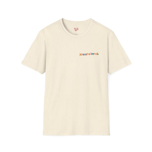 YouAreLoved Flowers T-Shirt (Natural)