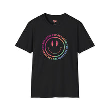 Load image into Gallery viewer, Smiley YAL T-Shirt (Black)