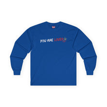 Load image into Gallery viewer, YouAreLoved Long Sleeve T-Shirt (Blue)