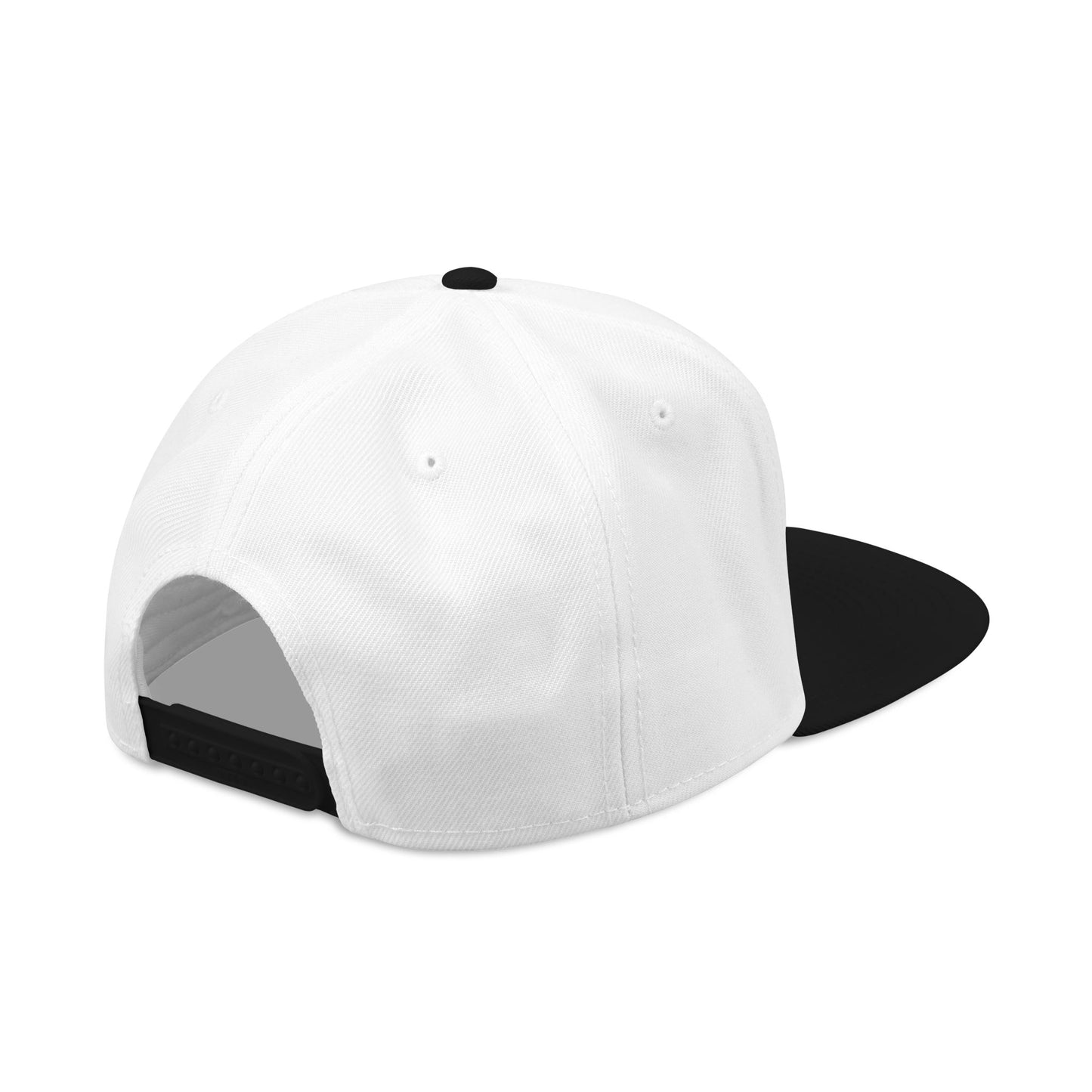 For the Dads Snapback (White/Black)