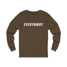Load image into Gallery viewer, For Everybody Signature Long Sleeve Shirt (Brown) - For Everybody LLC