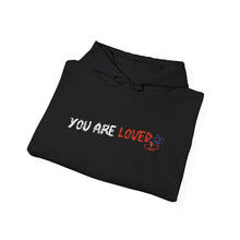 Load image into Gallery viewer, YouAreLoved Hoodie (Black)