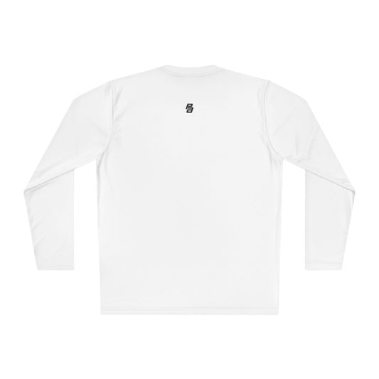 PRESS AHEAD Performance Long Sleeve T-Shirt (White)