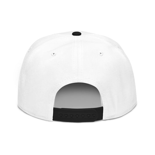 For Everybody Snapback (White/Black)