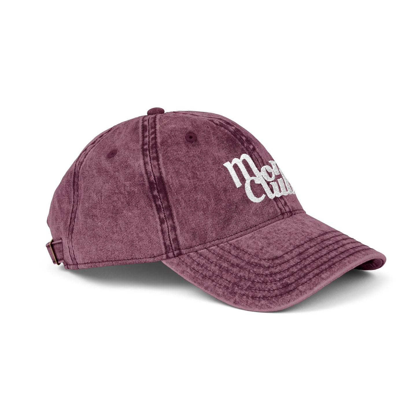 For the Mom's Vintage Hat (Maroon)
