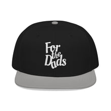 Load image into Gallery viewer, For the Dads Snapback (Black/Grey)