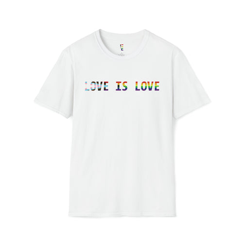 Love is Love PRIDE T-Shirt (White) - For Everybody LLC