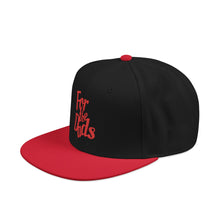 Load image into Gallery viewer, For the Dads Snapback (Red/Black)