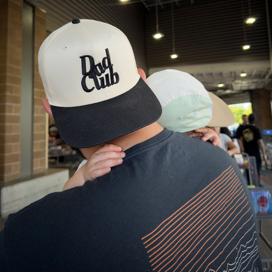 Dad Club Core Logo Hat (Natural/Black)