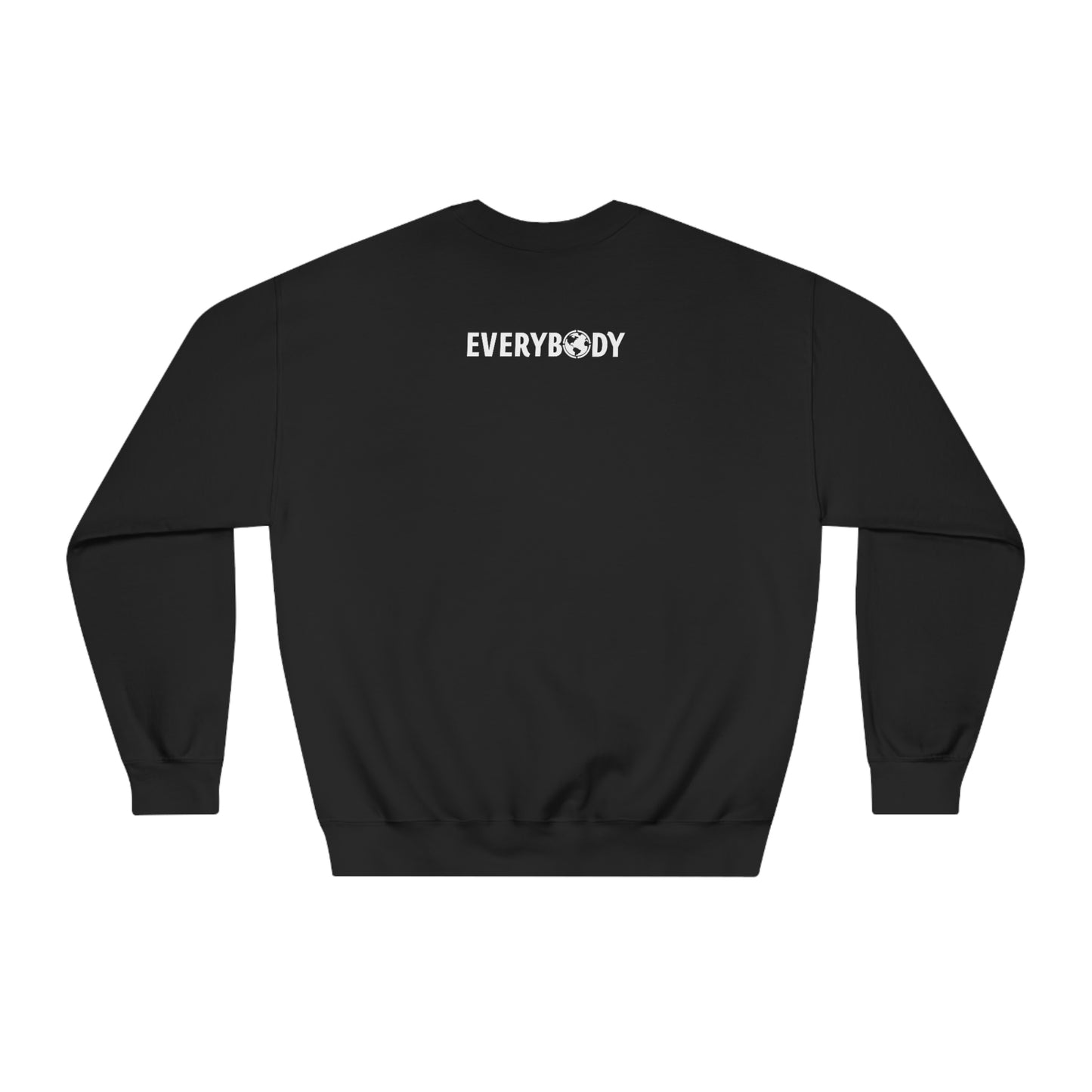 FE Logo Signature Crewneck (Black) - For Everybody LLC