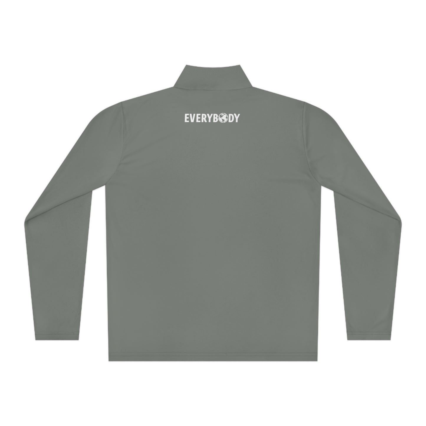For Everybody Signature Quarter-Zip Pullover (Grey) - For Everybody LLC