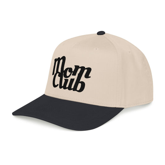 Mom Club Core Logo Hat (Natural/Black)