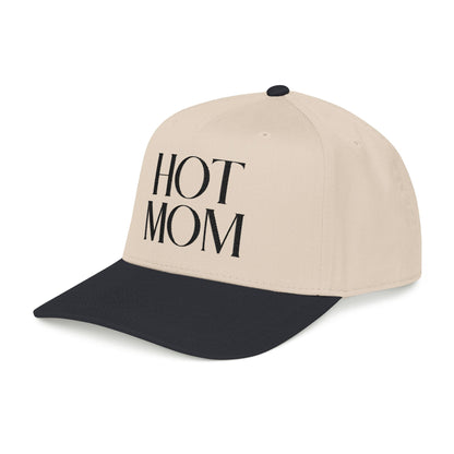 Hot Mom Logo Hat (Natural/Black)