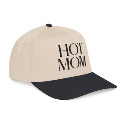 Hot Mom Logo Hat (Natural/Black)