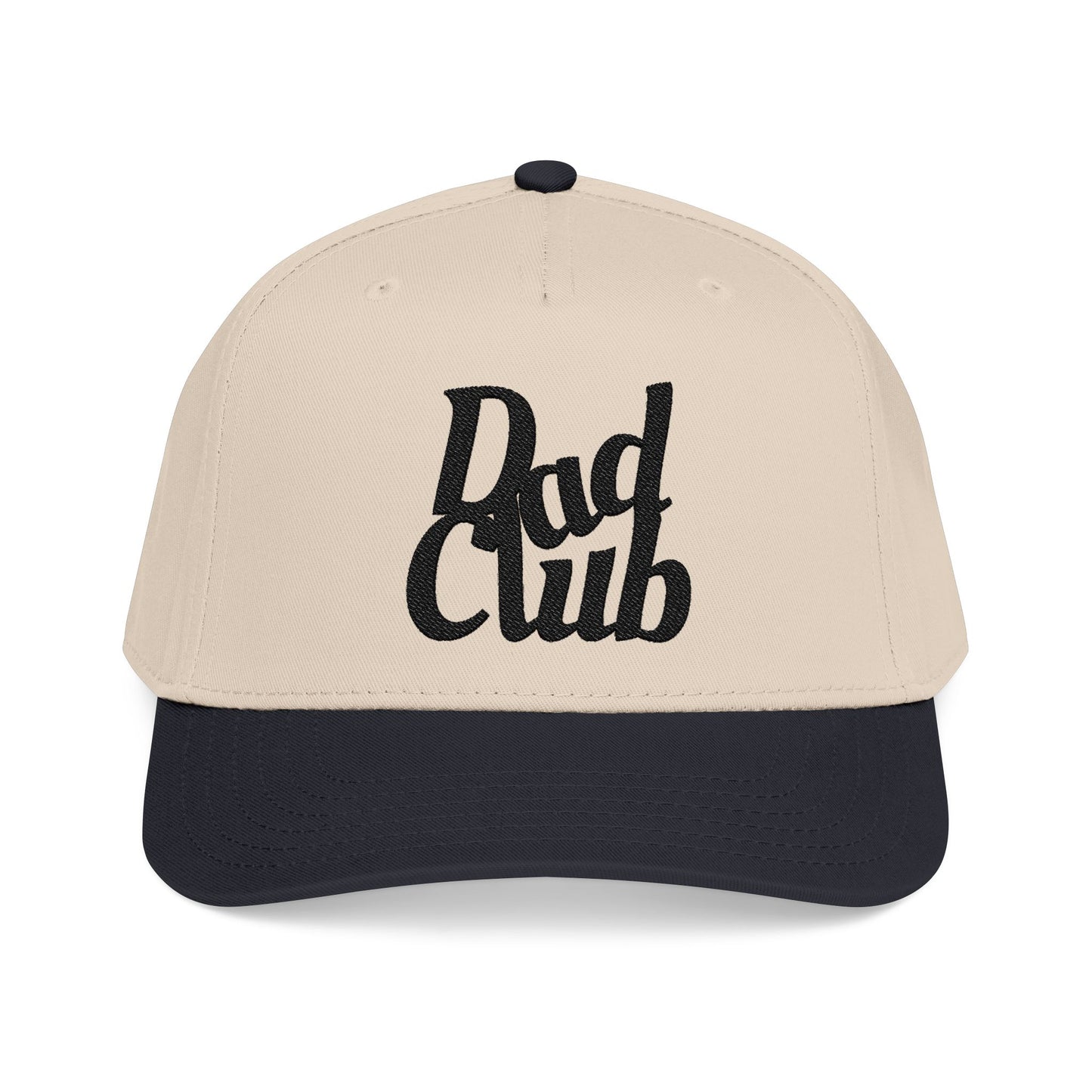 Dad Club Core Logo Hat (Natural/Black)