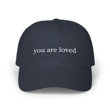 Load image into Gallery viewer, YouAreLoved Dad Hat (Navy)
