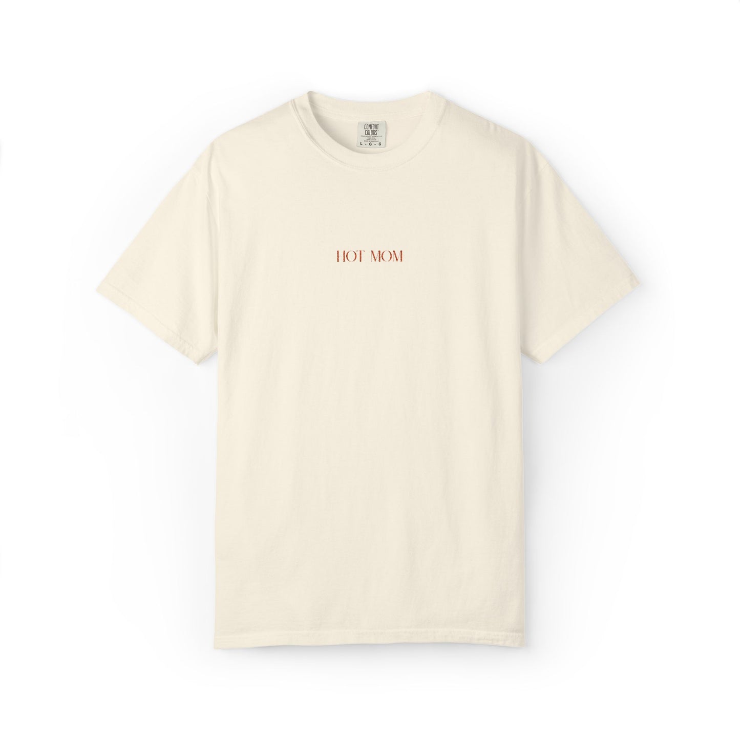Hot Mom T-Shirt (Coral Logo)