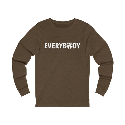 For Everybody Signature Long Sleeve Shirt (Brown) - For Everybody LLC