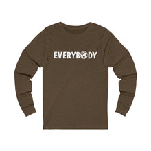 Load image into Gallery viewer, For Everybody Signature Long Sleeve Shirt (Brown) - For Everybody LLC
