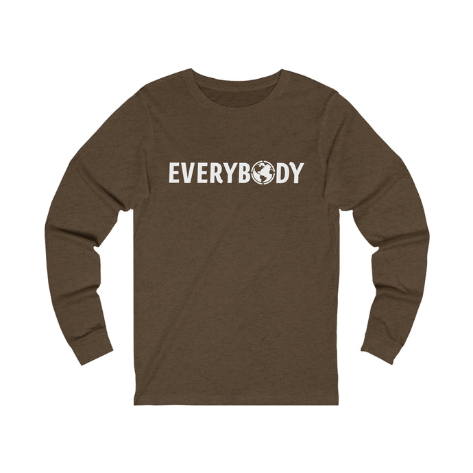 For Everybody Signature Long Sleeve Shirt (Brown) - For Everybody LLC