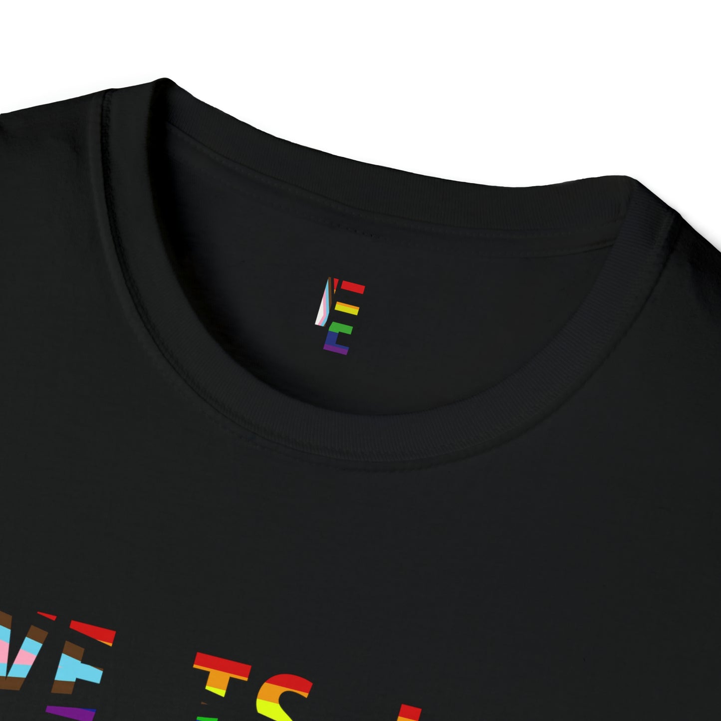 Love is Love PRIDE T-Shirt (Black) - For Everybody LLC