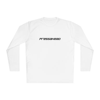 PRESS AHEAD Performance Long Sleeve T-Shirt (White)