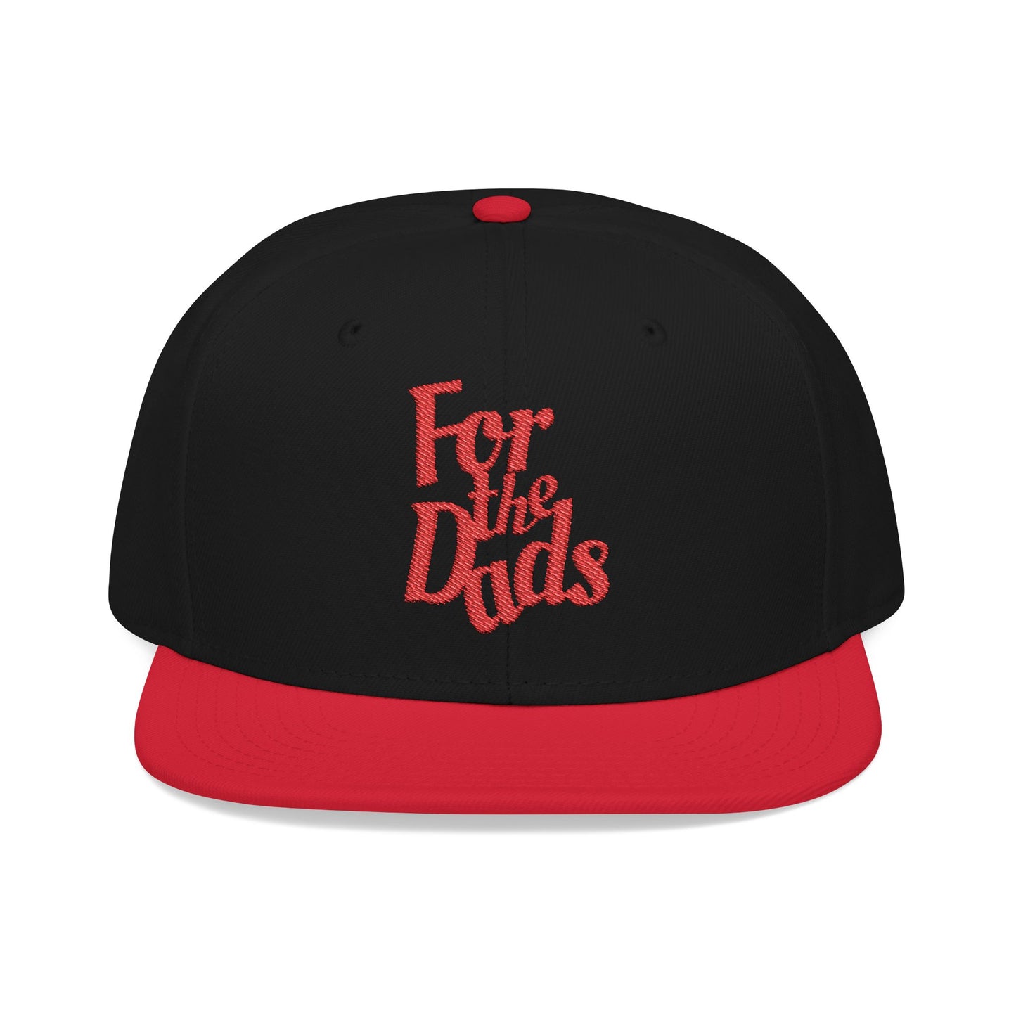 For the Dads Snapback (Red/Black)
