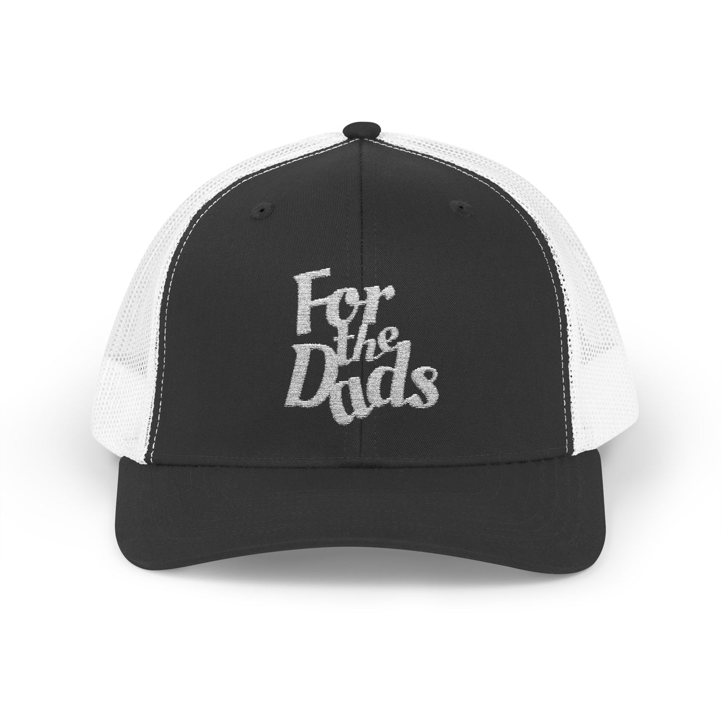 For the Dads Trucker Hat (White/Black)