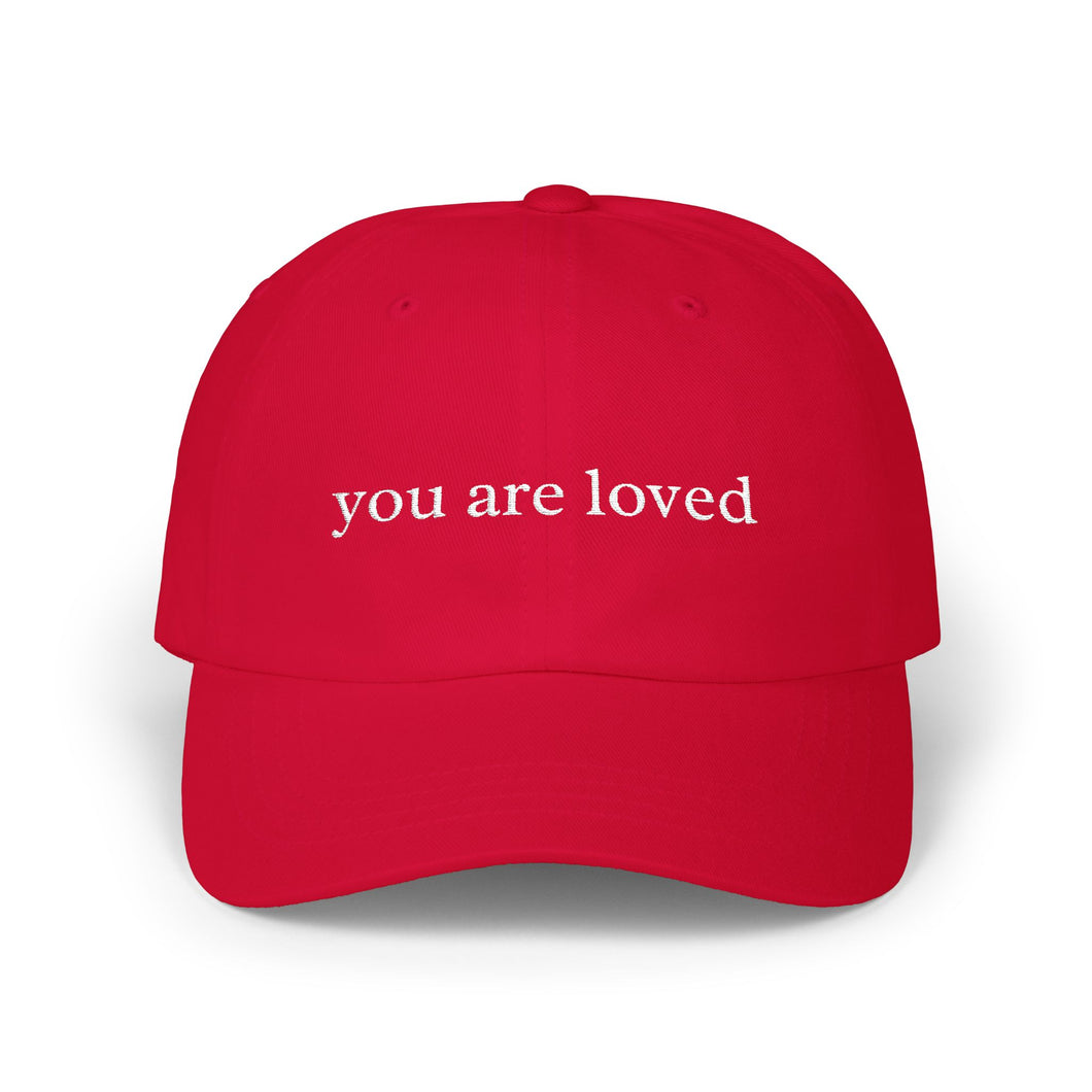 YouAreLoved Dad Hat (Red)