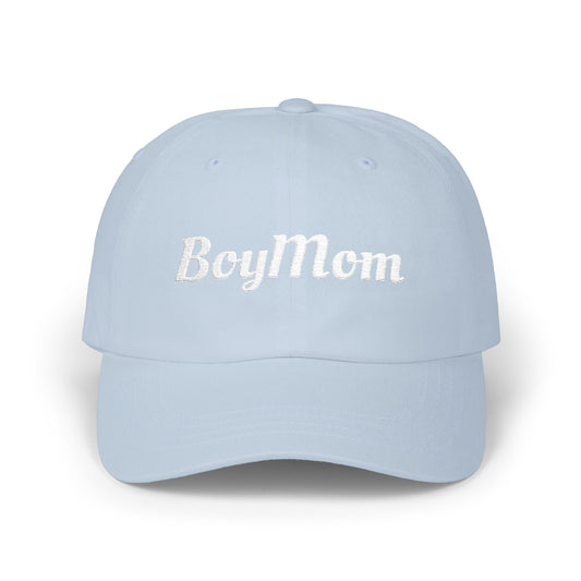 Boy Mom Dad Hat (Light Blue)