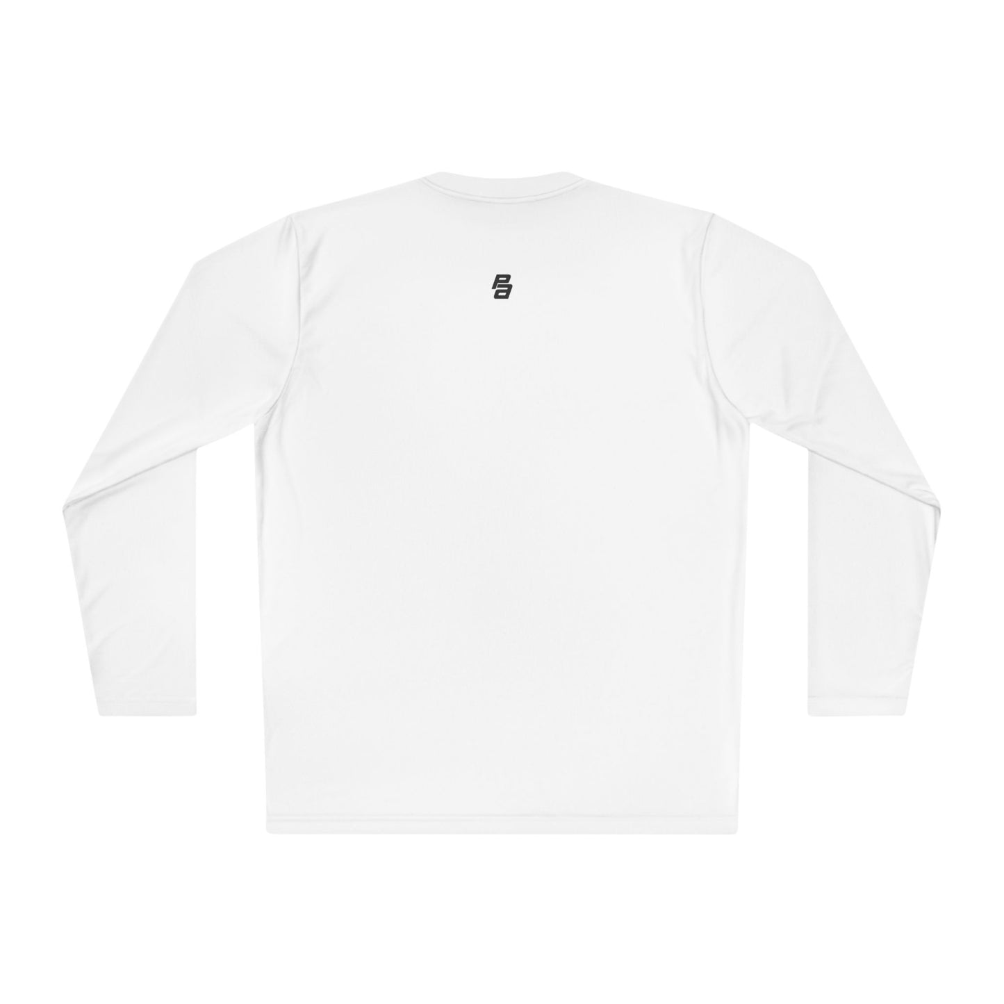 PRESS AHEAD Performance Long Sleeve T-Shirt (White)