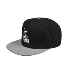 Load image into Gallery viewer, For the Dads Snapback (Black/Grey)

