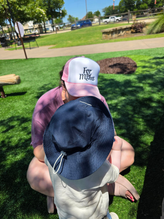 For the Moms Foam Trucker Hat (Pink)
