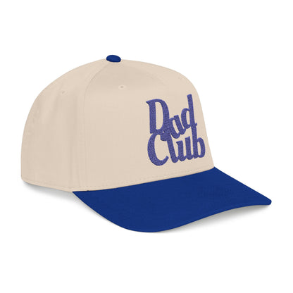 Dad Club Core Logo Hat (Natural/Royal)