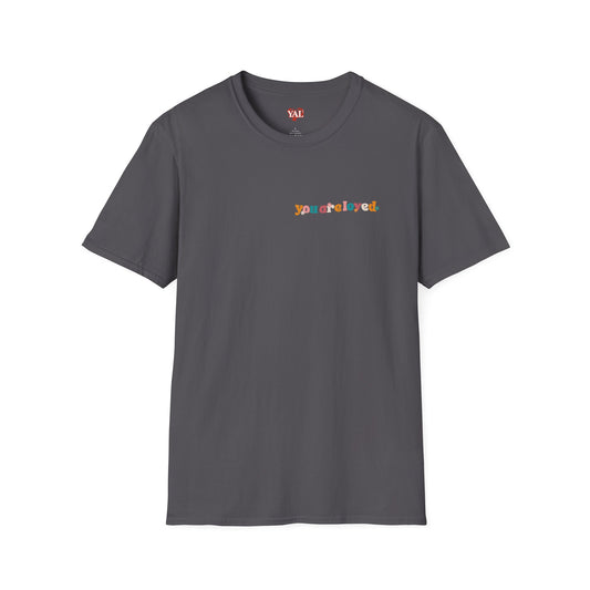 YouAreLoved Flowers T-Shirt (Charcoal)