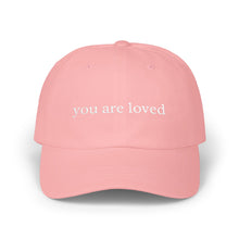 Load image into Gallery viewer, YouAreLoved Dad Hat (Pink)
