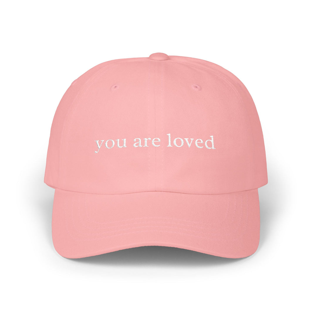 YouAreLoved Dad Hat (Pink)