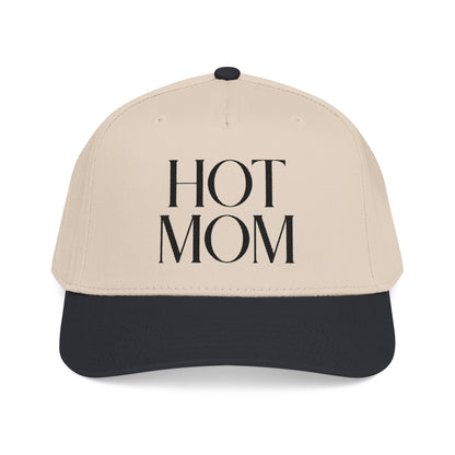 Hot Mom Logo Hat (Natural/Black)
