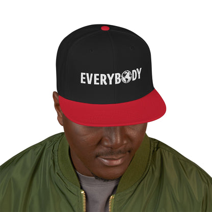 For Everybody Snapback (Black/Red)