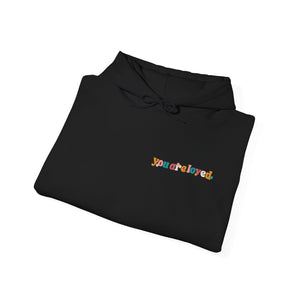 YouAreLoved Flowers Hoodie (Black)