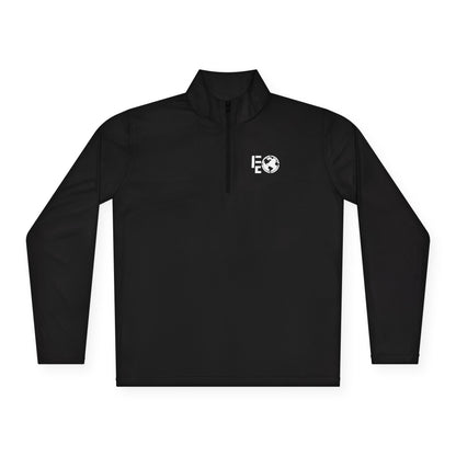 For Everybody Signature Quarter-Zip Pullover (Black)