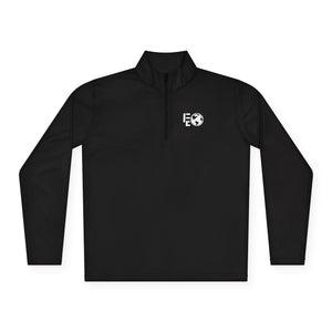 For Everybody Quarter-Zip Pullover (Black)