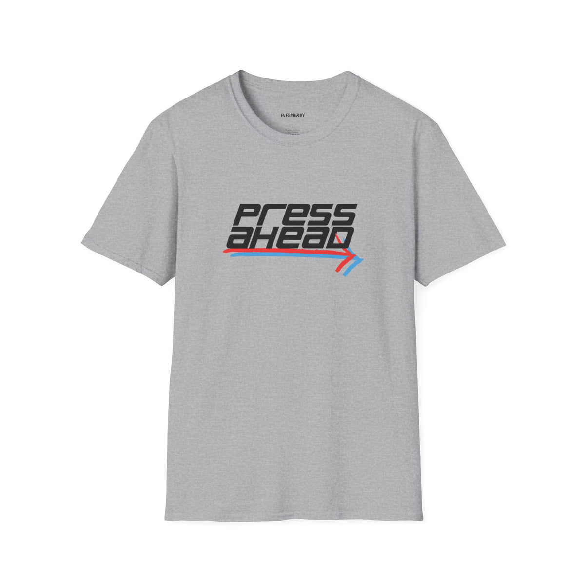 PRESS AHEAD Arrow T-Shirt