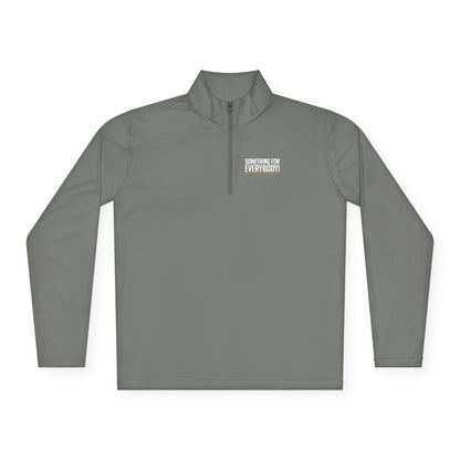Something For Everybody Quarter-Zip Pullover (Grey)