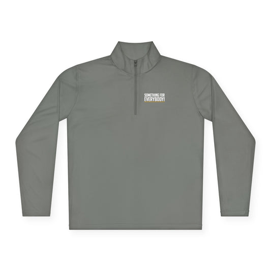 Something For Everybody Quarter-Zip Pullover (Grey)