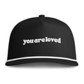 YouAreLoved Rope Cap — Embroidered Positive Message Hat