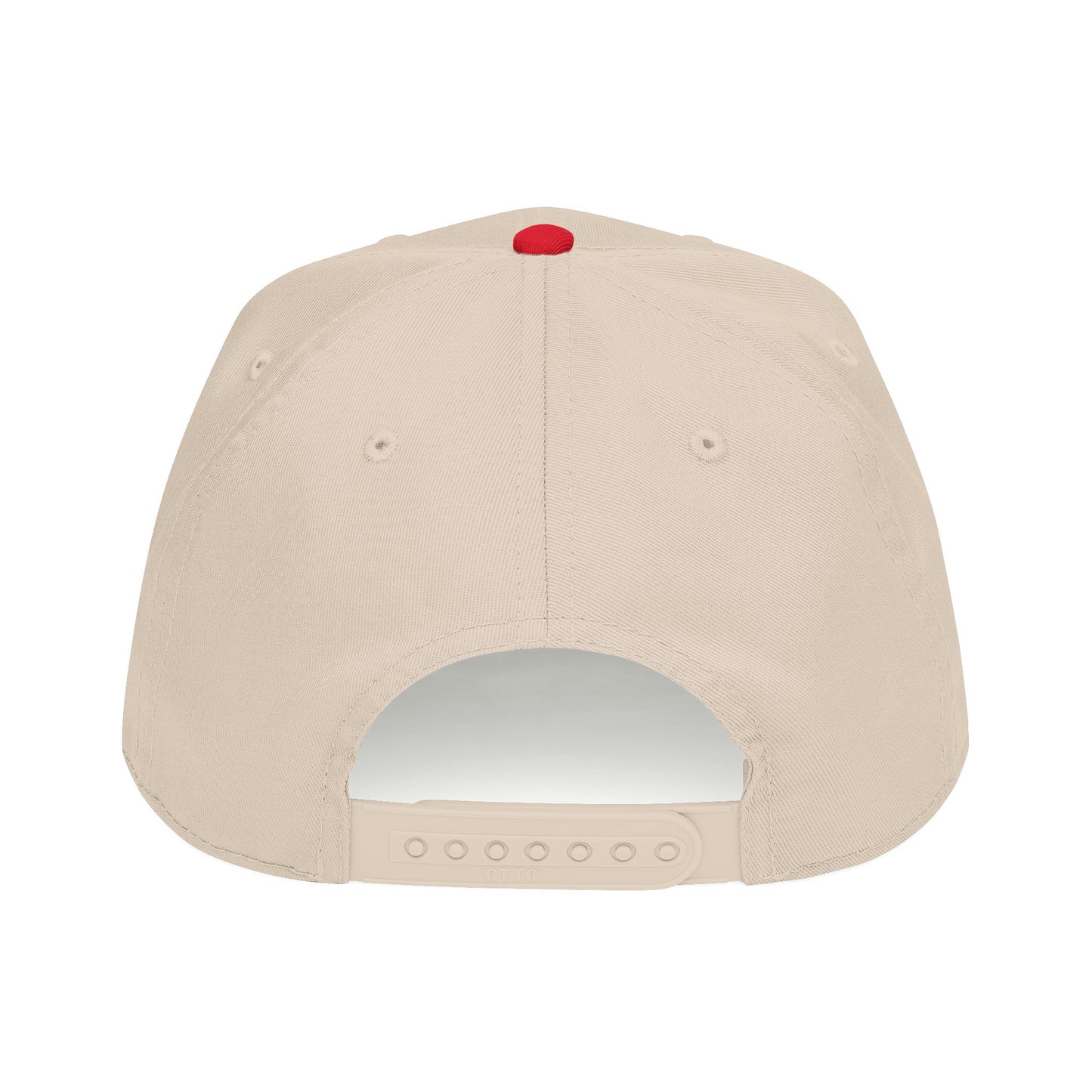Hot Mom Logo Hat (Natural/Red)