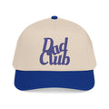 Dad Club Core Logo Hat (Natural/Royal)
