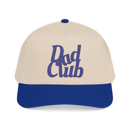 Dad Club Core Logo Hat (Natural/Royal)